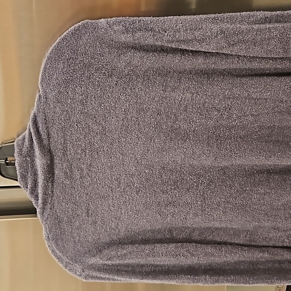 💕BAREFOOT DREAMS💕 Cozy Chic Lite Island Wrap Pacific Blue Small/Medium NWT - Picture 12 of 16